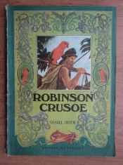 Daniel Defoe - Robinson Crusoe (1985, ilustratii de Iacob Dezideriu) foto