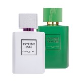 Cumpara ieftin Pachet 2 parfumuri, Louis Varel Extreme Rose 100 ml si Extreme Vetiver 100 ml