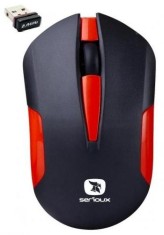 Mouse Serioux Drago 300 fara fir negru+rosu blister
