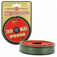 Fir textil Strong verde WFT 150 m (Diametru fir: 0.08 mm)