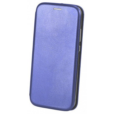 Husa Piele OEM Elegance pentru Samsung Galaxy A22 5G, Bleumarin foto