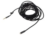 Cablu Audio Jack 3,5mm 4pin 5m Negru