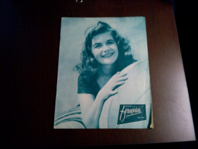 REVISTA FEMEIA Nr. 7 - iulie 1959 - 24 p. foto