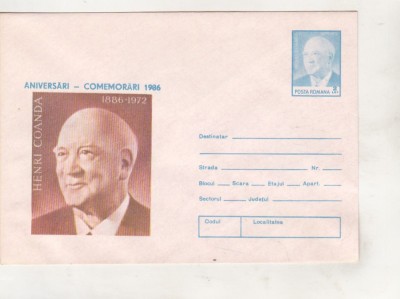 bnk ip Aniversari - Comemorari - Henri Coanda - necirculat - 1986 foto