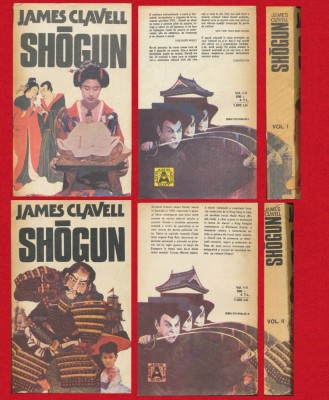 James Clavell &amp;quot;Shogun&amp;quot; - 2 volume Editura Azur 1992 foto