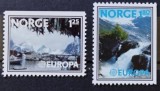 BC458, Norvegia 1977, serie natura, cascade, europa cept