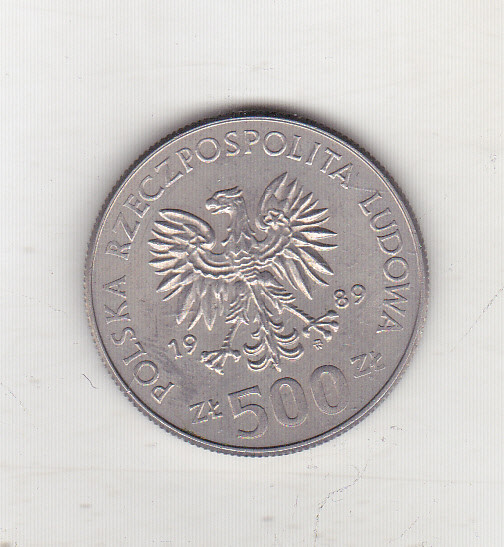 bnk mnd Polonia 500 zloti 1989 Wladyslaw II