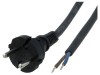 Cablu 2x1mm2 Negru 3m