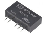 Convertor DC/DC 1W 12V la &plusmn;15VDC SIP