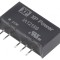 Convertor DC/DC 1W 12V la &plusmn;15VDC SIP