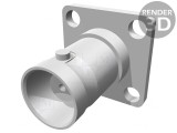 Conector BNC Mamă PTFE 50&Omega;