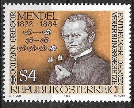 B2496 - Austria 1984 - Celebritati neuzat,perfecta stare