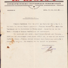 HST A1431 Act antet Labora întreprindere comercială Deta Timiș 1926