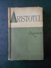 ARISTOTEL - ORGANON volumul 2 foto