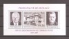 Monaco 1987 - 50 de ani de emitere de Timbre in Monaco (colita dantelata.), MNH, Nestampilat