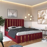 Pat Tapitat Crystal Rosu ✅Calitate premium