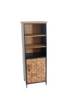 Biblioteca lemn maro 45,5 x 35 x 130,5 cm