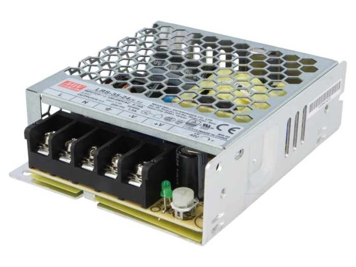 Alimentator modular &icirc;ncastrabil 24V 1.5A