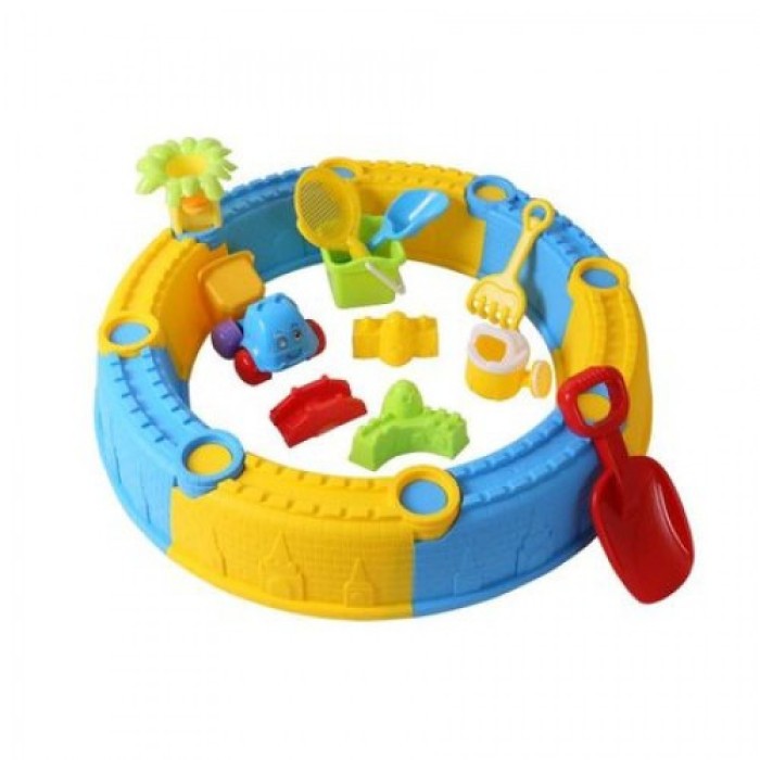 Nisipar pentru copii 19 piese Happy Summer