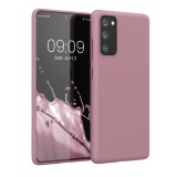 Husa Kwmobile pentru Samsung Galaxy S20 FE, Roz deschis, Silicon, KWM0000121L056C, Carcasa