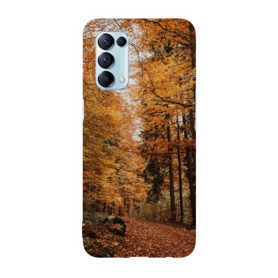 Husa compatibila cu Oppo A74 5G model Forest in autumn, Silicon, TPU, Viceversa foto