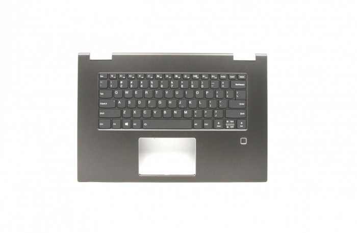 Carcasa superioara cu tastatura palmrest Laptop, Lenovo, Yoga 730-15IKB, 730-15IWL, 5CB0T04961, cu iluminare, layout US