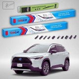 Cumpara ieftin Ștergătoare Toyota Corolla Cross SUV 2020-prezent | Set Față și Spate Flat Premium &ndash; TeamCar&reg;