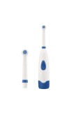 Cumpara ieftin Periuță de dinți electrică sonică, cap de schimb inclus, alb/albastru