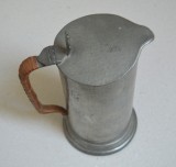 Cana Art Deco &quot;Sheffield&quot; Anglia din cositor cca 1920-30