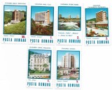 Romania (449) - Statiuni balneo-climaterice, 1986, serie neobliterata, Sanatate, Nestampilat