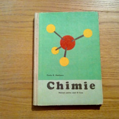 CHIMIE * Manual pentru anul III Liceu - Costin D. Nenitescu - 1976, 175 p.