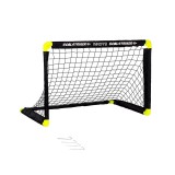 Poarta de fotbal pentru copii, 90x59x61 cm, Negru, ATU-083459