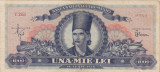 ROMANIA 1000 LEI 1948 aVF