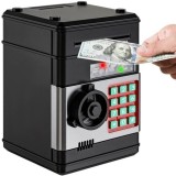 Pusculita Seif Electronic cu Cod PIN, Lumina si Sunet , 13x12x19.5 cm