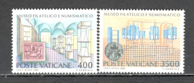 Vatican.1987 Inaugurarea Muzeului de filateliei si numismatica SV.566 foto