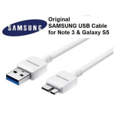 Cablu De Date Samsung ET-DQ11Y1WE (Micro USB) Alb Original foto