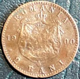 Moneda 2 Bani 1900 Carol I Romania - Colecție Numismatică Rară