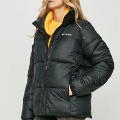 Columbia geacă Puffect Jacket femei, culoarea negru, de iarnă 1864781