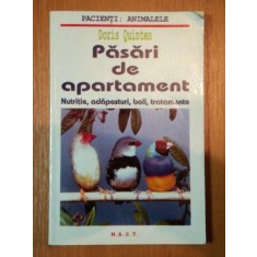 PASARI DE APARTAMENT- NUTRITIE, ADAPOSTURI, BOLI, TRATAMENTE- DORIS QUINTEN