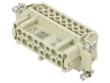Conector HARTING HDC insert contact mamă 16A 500V Han E&reg; 16 PE