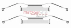 Set accesorii, placute frana VW TRANSPORTER IV bus (70XB, 70XC, 7DB, 7DW, 7DK) (1990 - 2003) METZGER 109-1680 foto