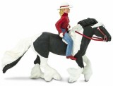 Figurina - Gypsy Vanner and Audrey junior | Safari