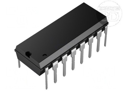 Driver controler PWM DIP16 500mA 0,2-5,6V 2 canale foto