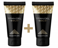 2 X TITAN GEL GOLD - Pentru Marirea Penisului foto