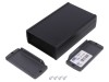 Carcasă Universală TEKO cu Panou, Aluminiu, 85mm, Negru, TEKAL 22-E.29