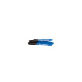 Set markere permanente subtiri pentru constructii, negru, 2 mm, Geko G29021