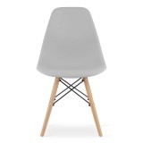 Masa de toaleta/machiaj + Scaun stil scandinav, gri, cu oglinda si LED-uri, 94x43x141 cm GartenVIP DiyLine, Artool