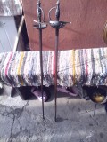 Lot 2 sabii pentru panoplie decor cabane pensiuni
