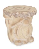 Cumpara ieftin Suport ghiveci flori ceramica maro Gnom &Oslash;30x30h