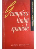 Gregorio Escudero - Gramatica limbii spaniole (editia 1965)